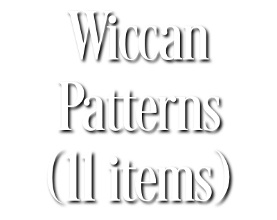 Search Results for Wiccan Patterns (11 items)