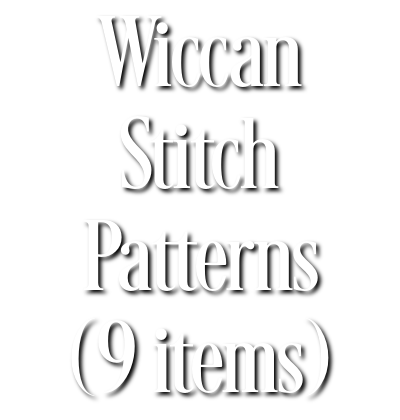 Search Results for Wiccan Stitch Patterns (9 items)